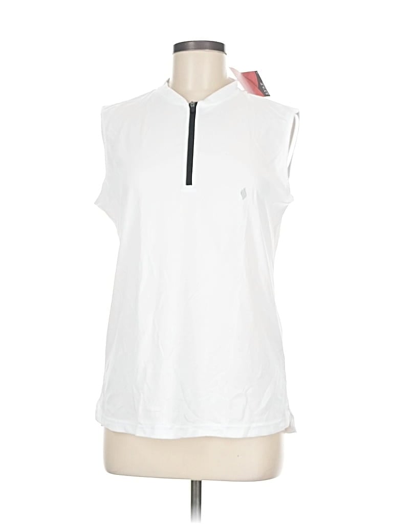 Pre-owned Assorted Brands Sleeveless T-shirt In White