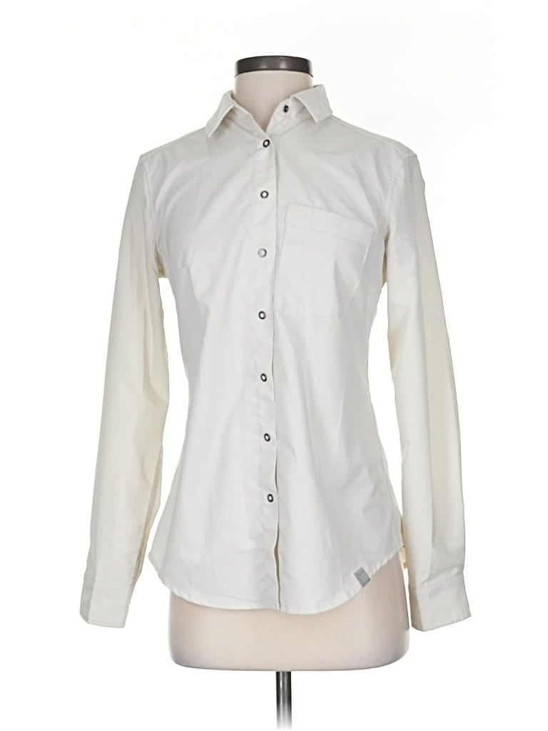 Pre-owned 5.11 Tactical Series Long Sleeve Blouse In White