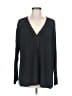 Torrid 100% Rayon Black Long Sleeve Blouse Size Med Plus (00) - photo 1