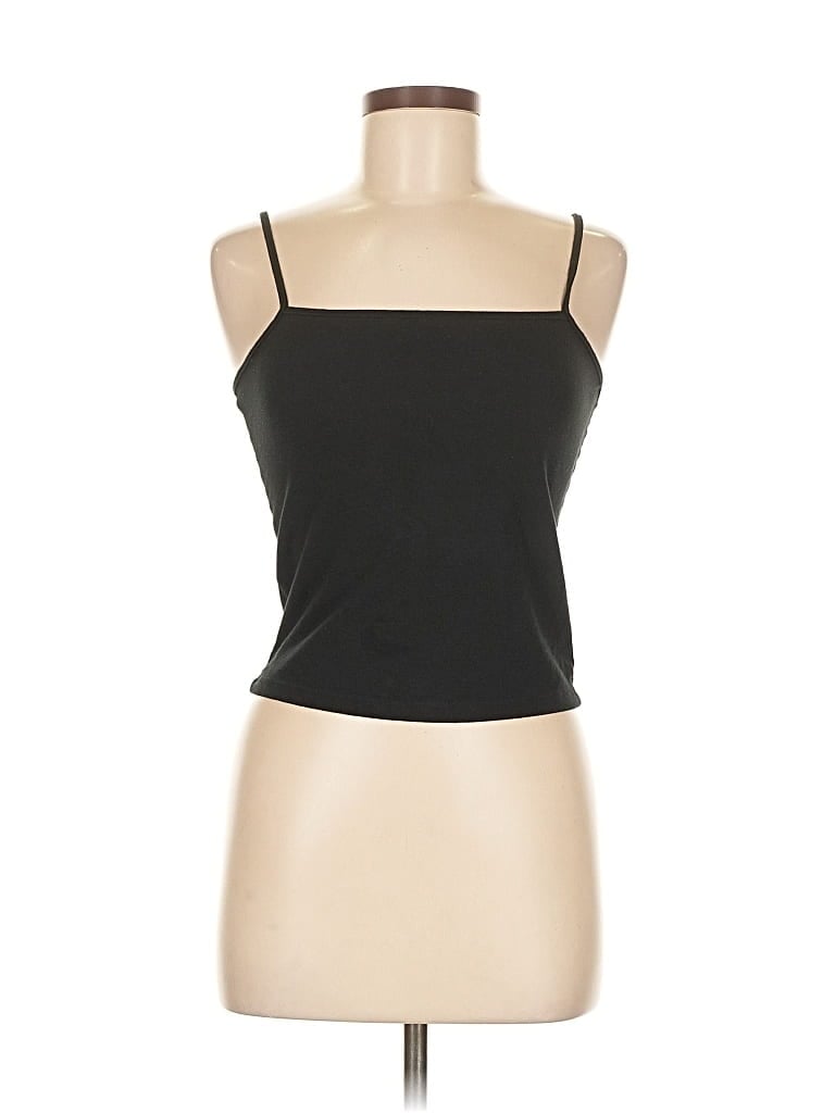 Pre-owned Wild Fable Tank Top Black Strapless Neckline Tops