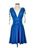 Unbranded Blue Cocktail Dress Size S - photo 1