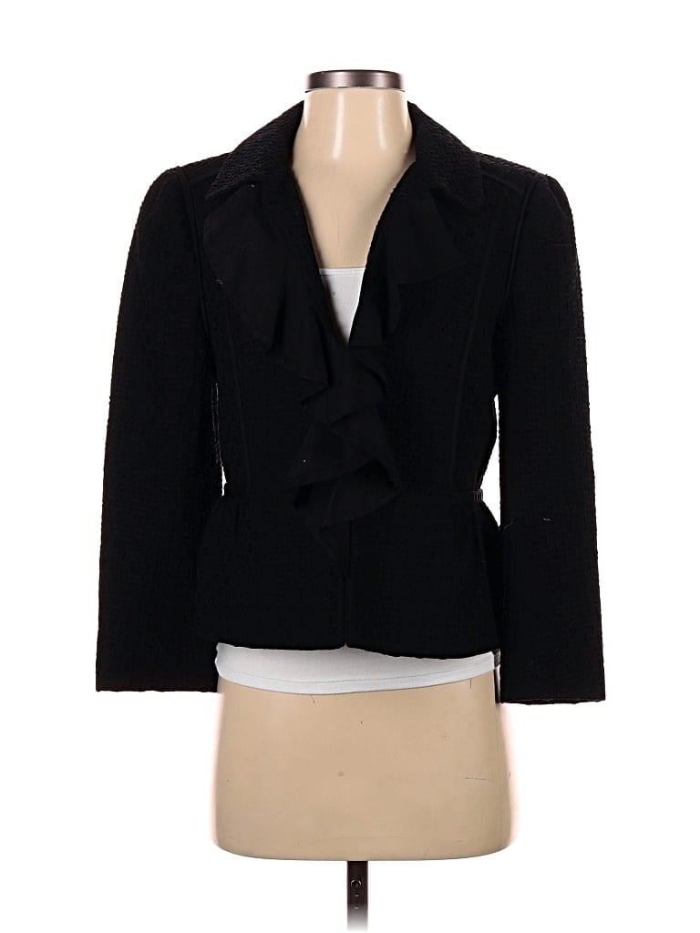 Pre-owned Ann Taylor Loft Blazer Jacket In Black