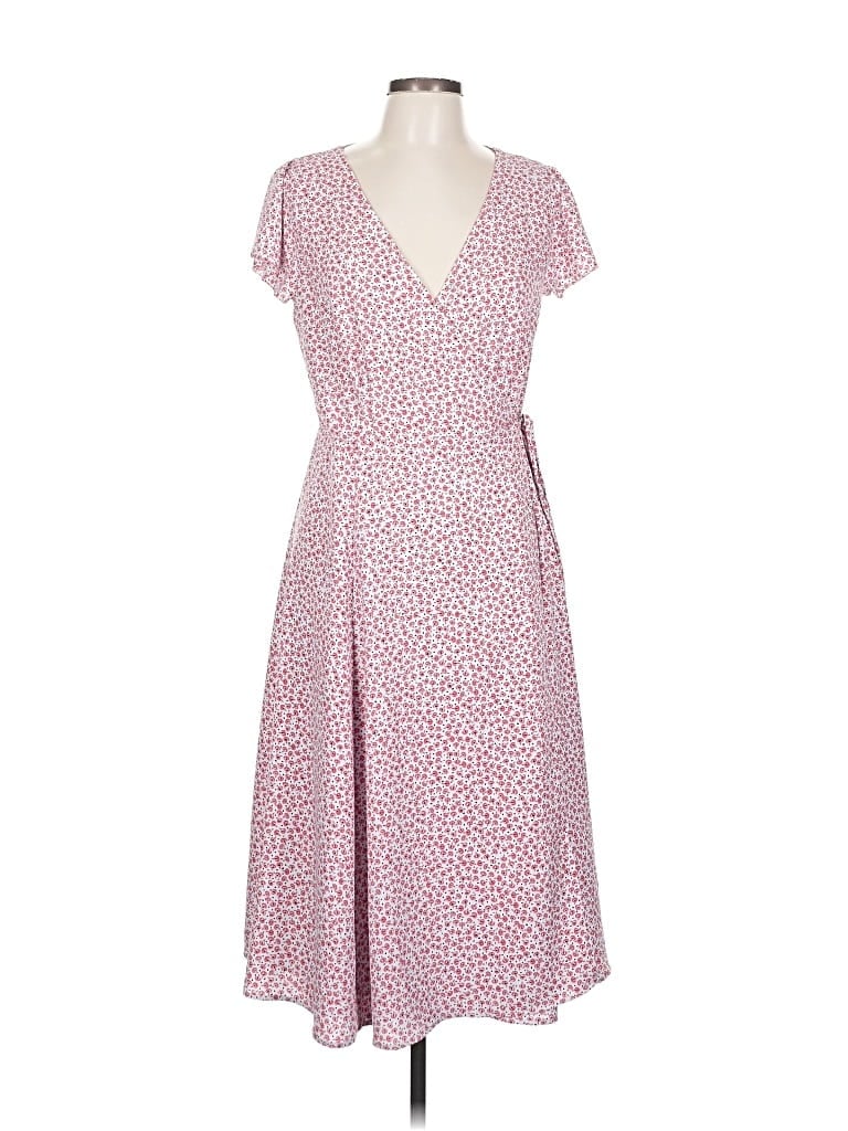 Pre-owned Ann Taylor Casual Dress In Pink