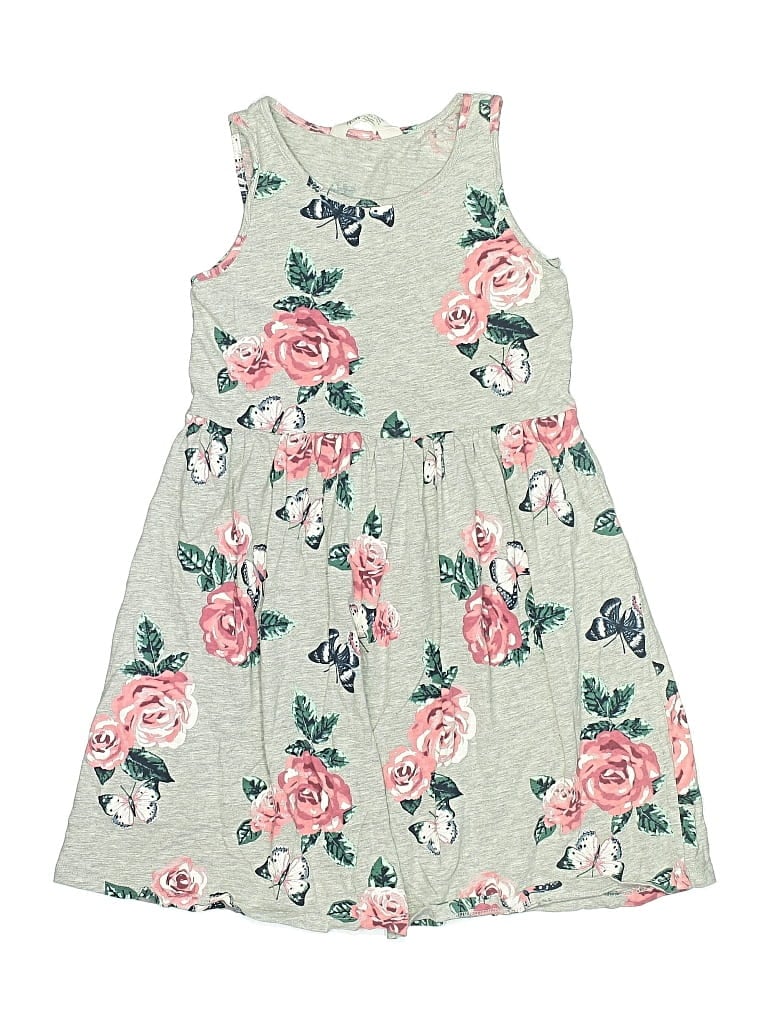 Pre-owned H&m Kids' Dress In Gray