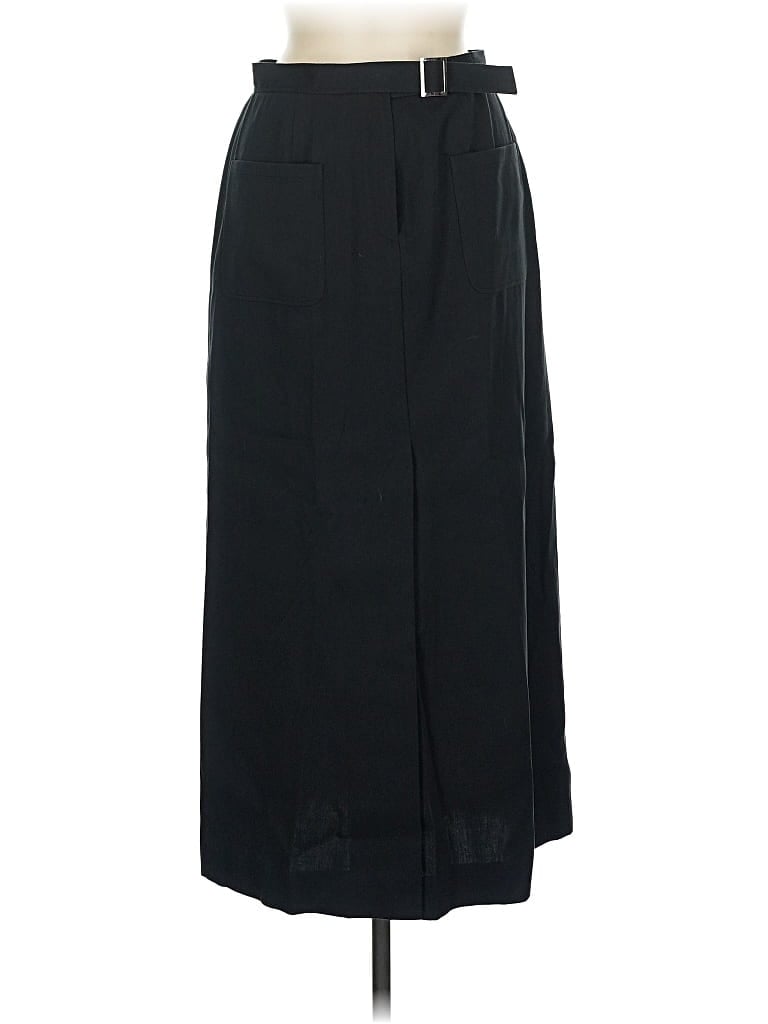 Pre-owned Lafayette 148 Formal Skirt In Black