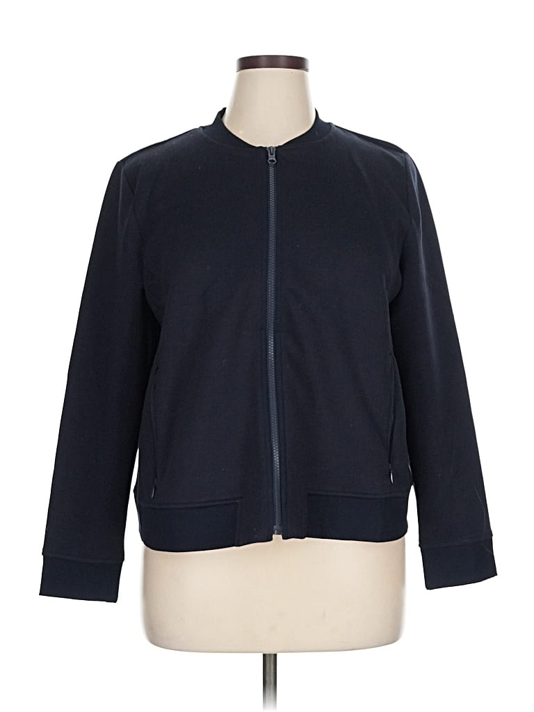 Pre-owned T By Talbots Cardigan Sweater In Blue