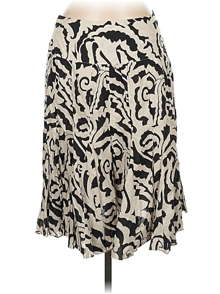 Pre-owned Inc International Concepts Casual Skirt In White