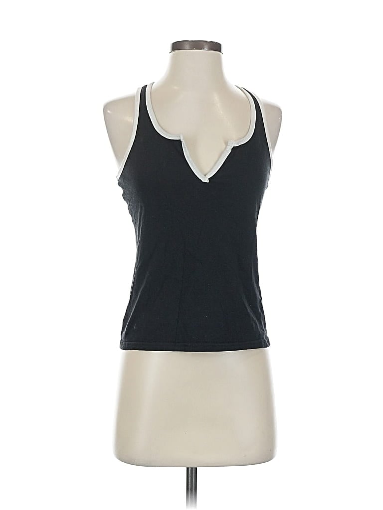 Pre-owned Assorted Brands Tank Top Black Halter Neckline Tops
