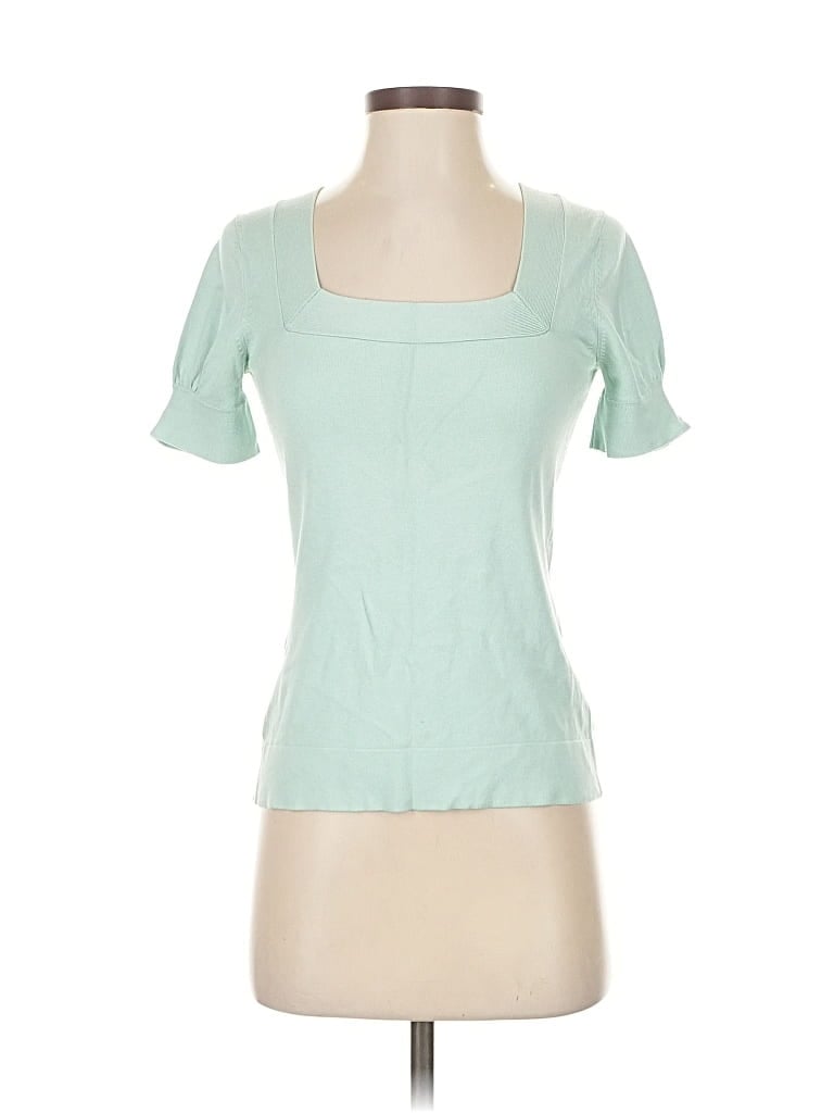 Pre-owned Banana Republic Short Sleeve T-shirt In Green