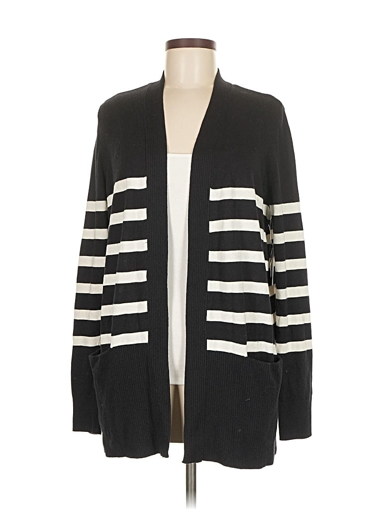 Pre-owned Croft & Barrow Cardigan Sweater In Black