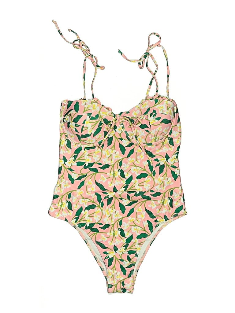 Pre-owned Unbranded One Piece Swimsuit In Green