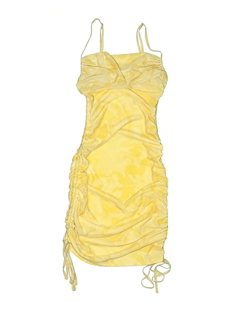 Showpo Cocktail Dress In Yellow