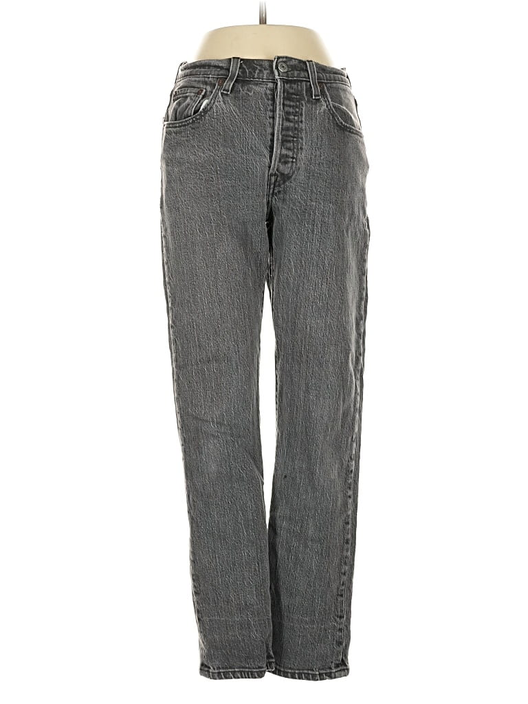 Pre-owned Levi's Jeans In Gray