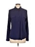 Unbranded 100% Polyester Blue Long Sleeve Blouse Size L - photo 1