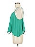 Freebird 100% Polyester Green Sleeveless Blouse Size M - photo 5