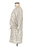 Three Dots Stripes Houndstooth Gray Casual Dress Size M - photo 5