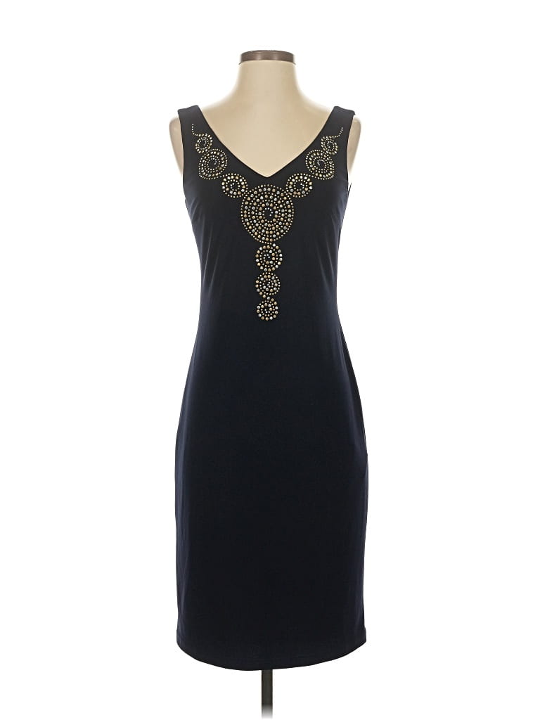 Pre-owned Joseph Ribkoff Cocktail Dress In Black