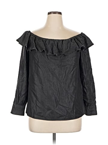 7 For All Mankind 3/4 Sleeve Blouse (view 1)