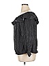 7 For All Mankind Black 3/4 Sleeve Blouse Size XL - photo 5