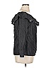 7 For All Mankind Black 3/4 Sleeve Blouse Size XL - photo 4