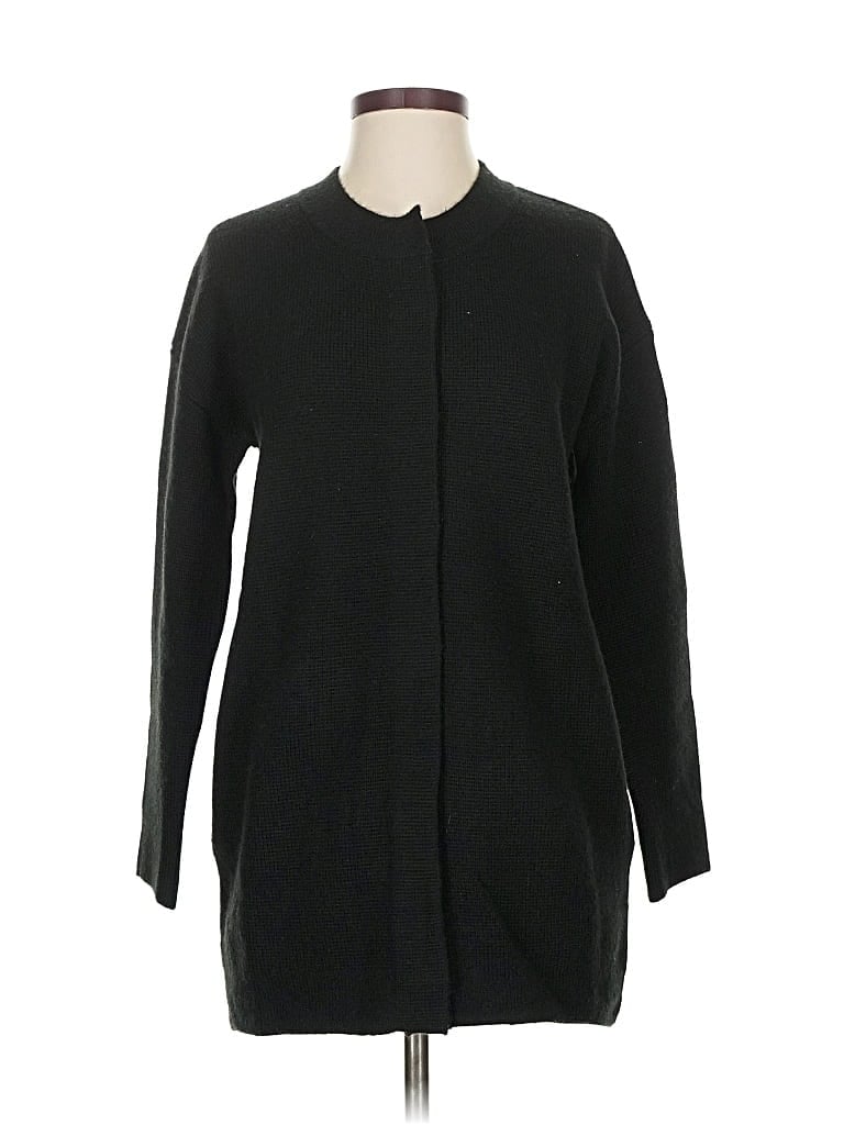 Pre-owned Banana Republic Factory Store Cardigan Sweater In Black