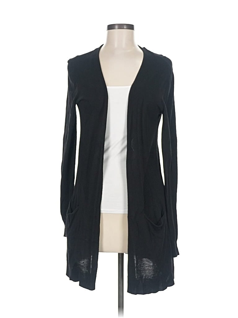 Pre-owned Maison Jules Cardigan Sweater In Black