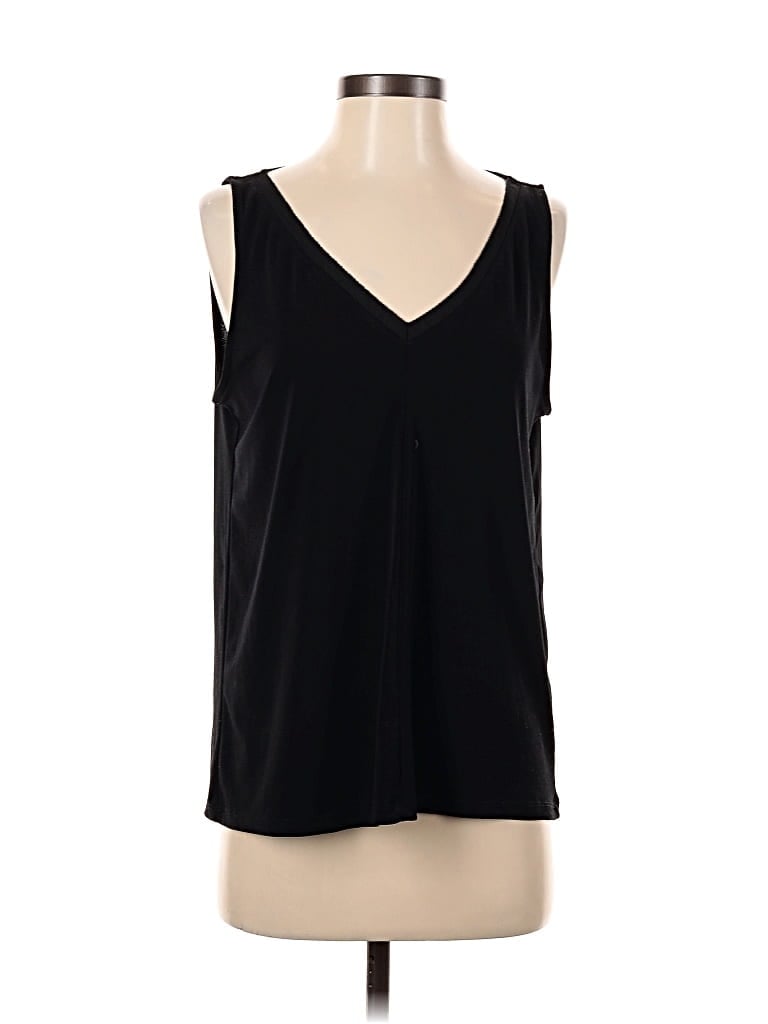 Pre-owned Banana Republic Factory Store Sleeveless Blouse In Black