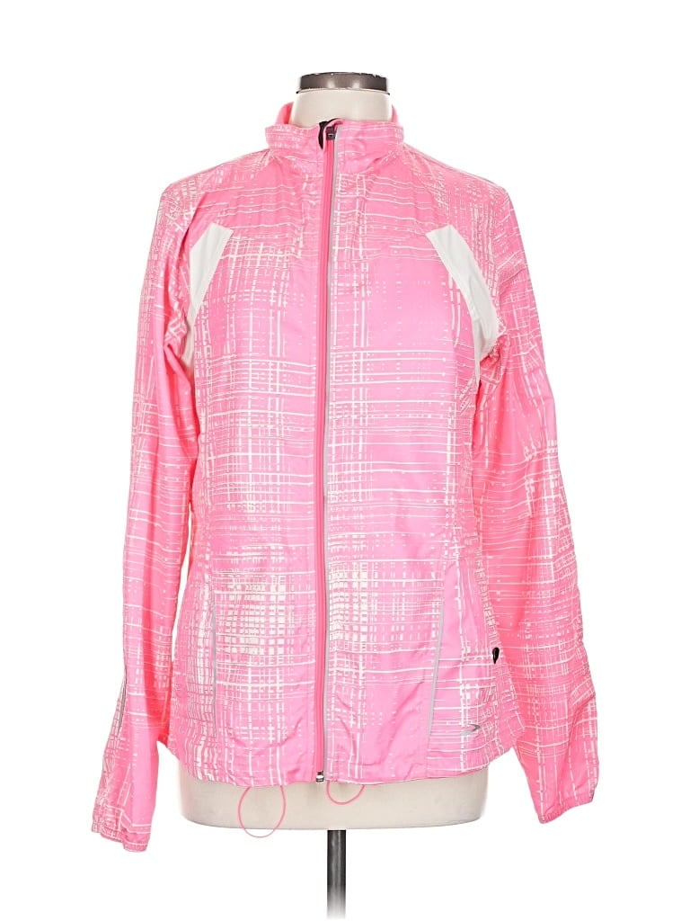 Click to view more detailed imagery on our partner's website Pre-owned Brooks Windbreaker Jacket In Pink