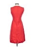 Lands' End Solid Red Cocktail Dress Size 2 - photo 2