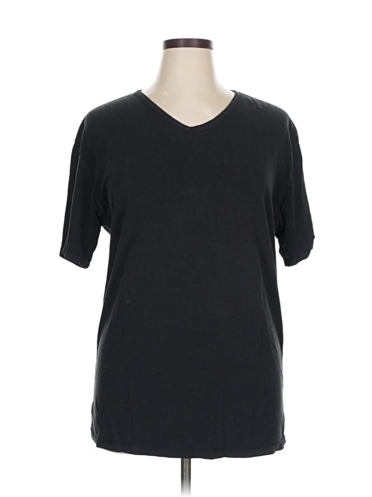 Pre-owned Joe's Jeans Short Sleeve T-shirt In Black