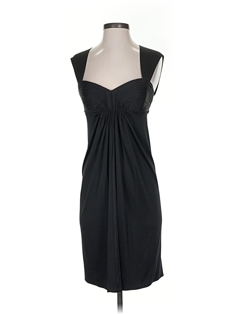 Pre-owned Bcbgmaxazria Cocktail Dress In Black