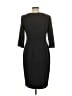 David Meister Solid Black Cocktail Dress Size 12 - photo 2