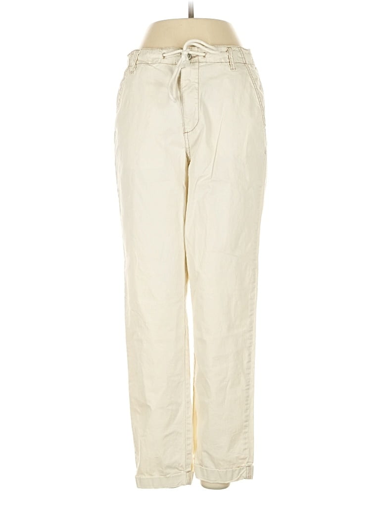 Pre-owned Kensie Casual Pants In White