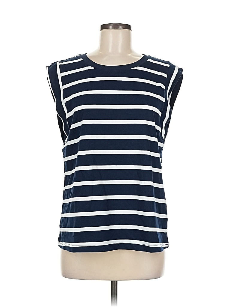 Pre-owned Miholl Sleeveless T-shirt In Blue