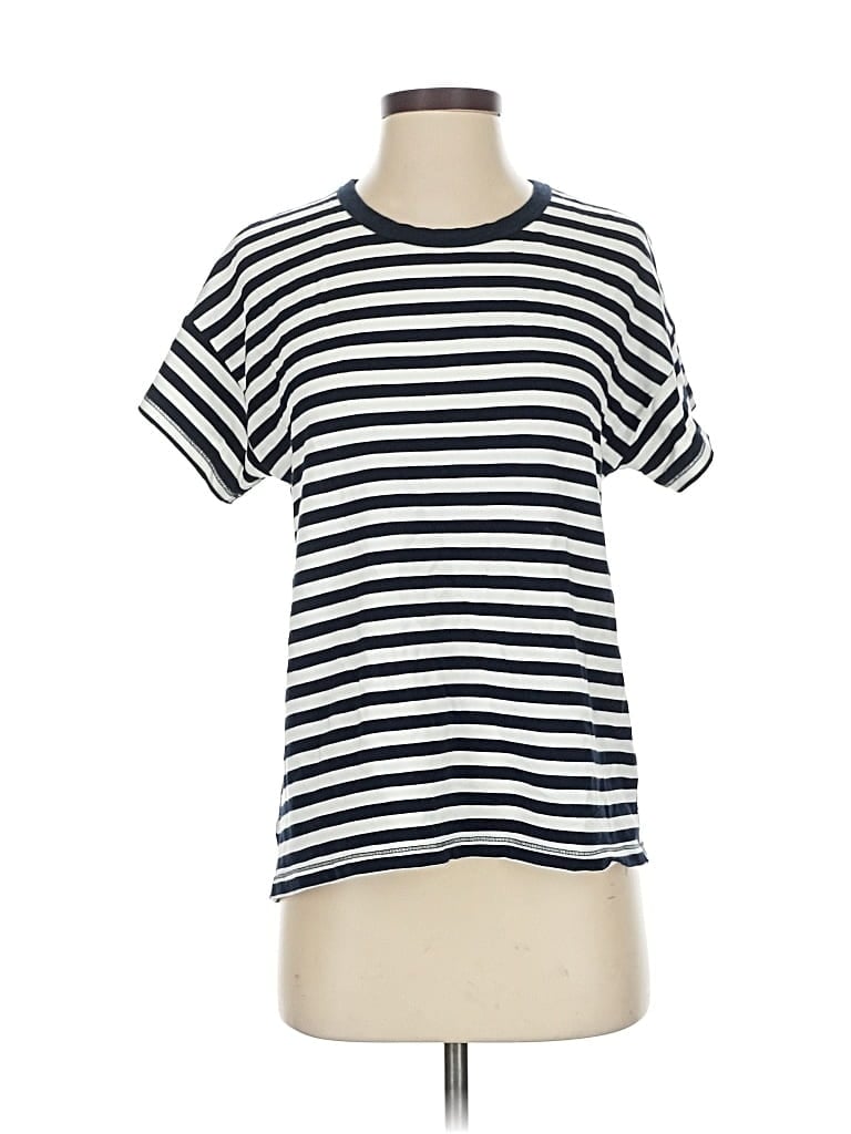 Pre-owned Rag & Bone Short Sleeve T-shirt In White