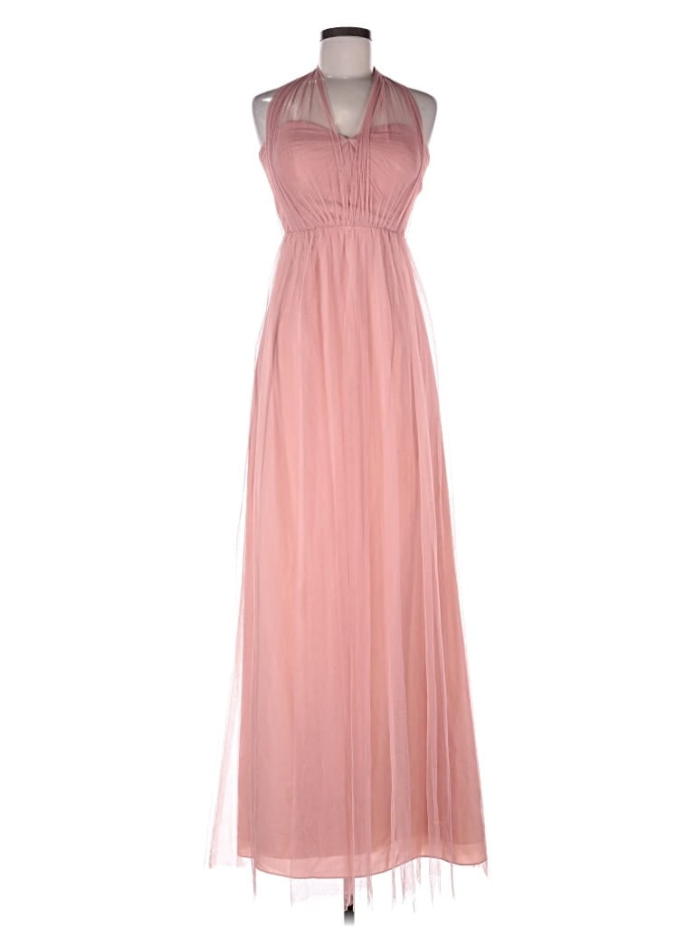 Pre-owned Jenny Yoo Collection Cocktail Dress In Pink