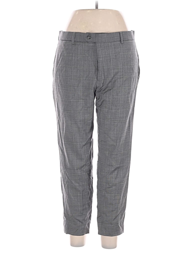 Pre-owned Assorted Brands Wool Pants In Gray