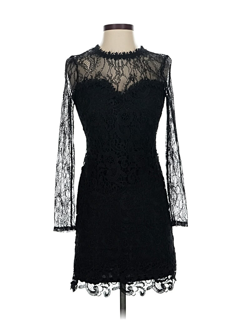Pre-owned Romeo & Juliet Couture Cocktail Dress In Black