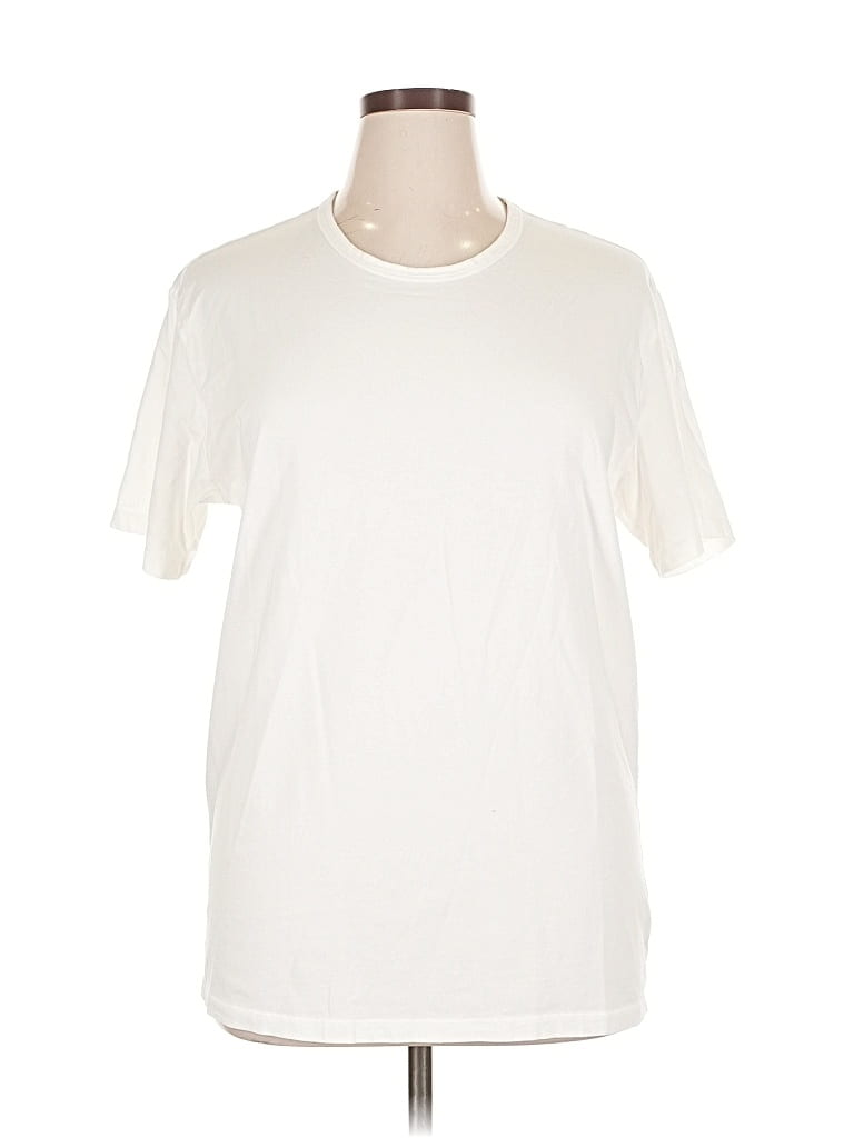 Pre-owned Assorted Brands Short Sleeve T-shirt In White