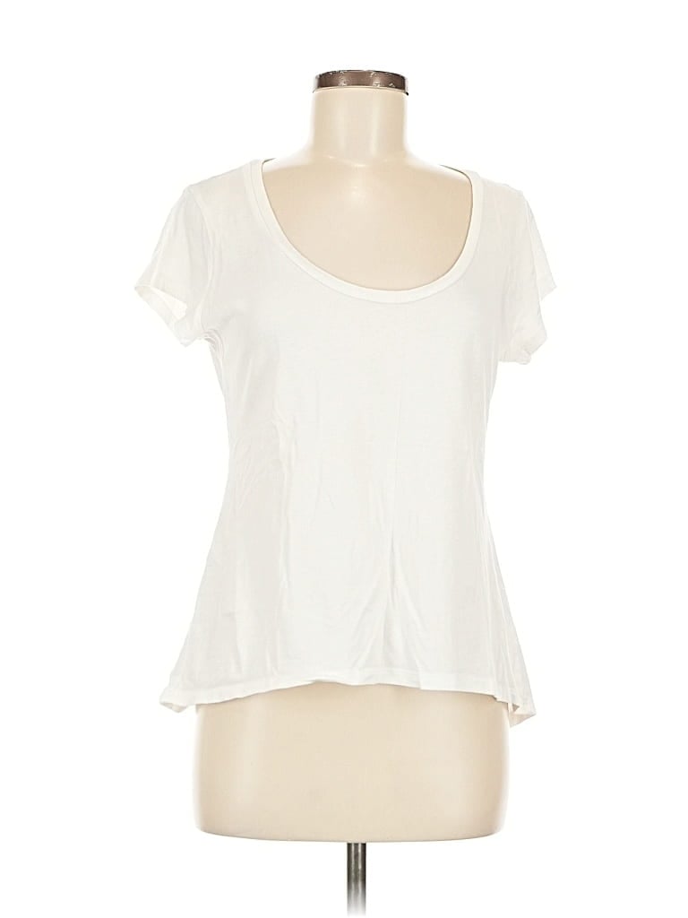 Pre-owned Old Navy Short Sleeve T-shirt In White