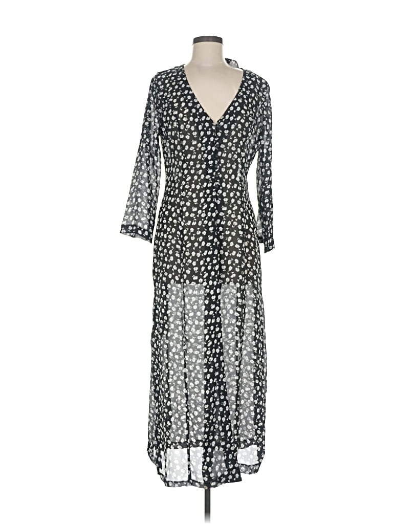 Pre-owned Assorted Brands Casual Dress In Black