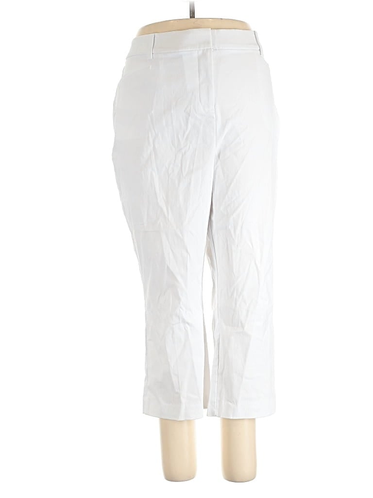 Pre-owned Lane Bryant Casual Pants In White