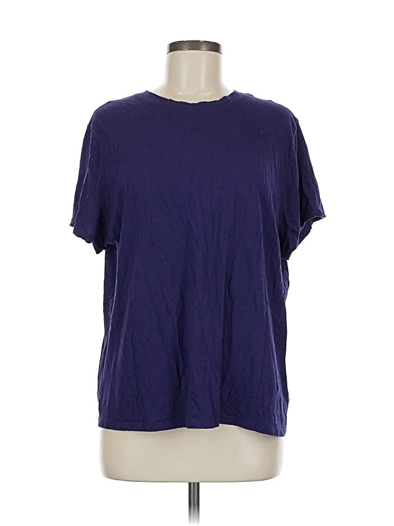 A NEW DAY Pre-owned Short Sleeve T-shirt In Purple