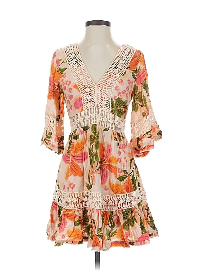 Pre-owned Made With Love Casual Dress In Orange