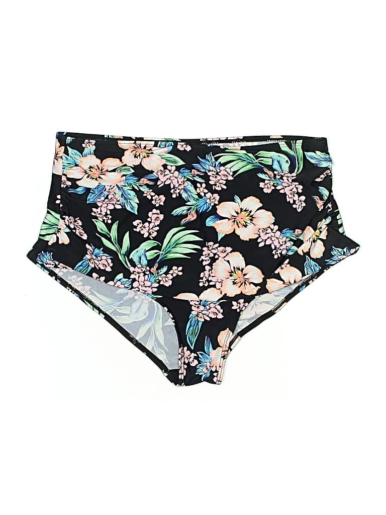 Pre-owned Unbranded Swimsuit Bottoms In Black