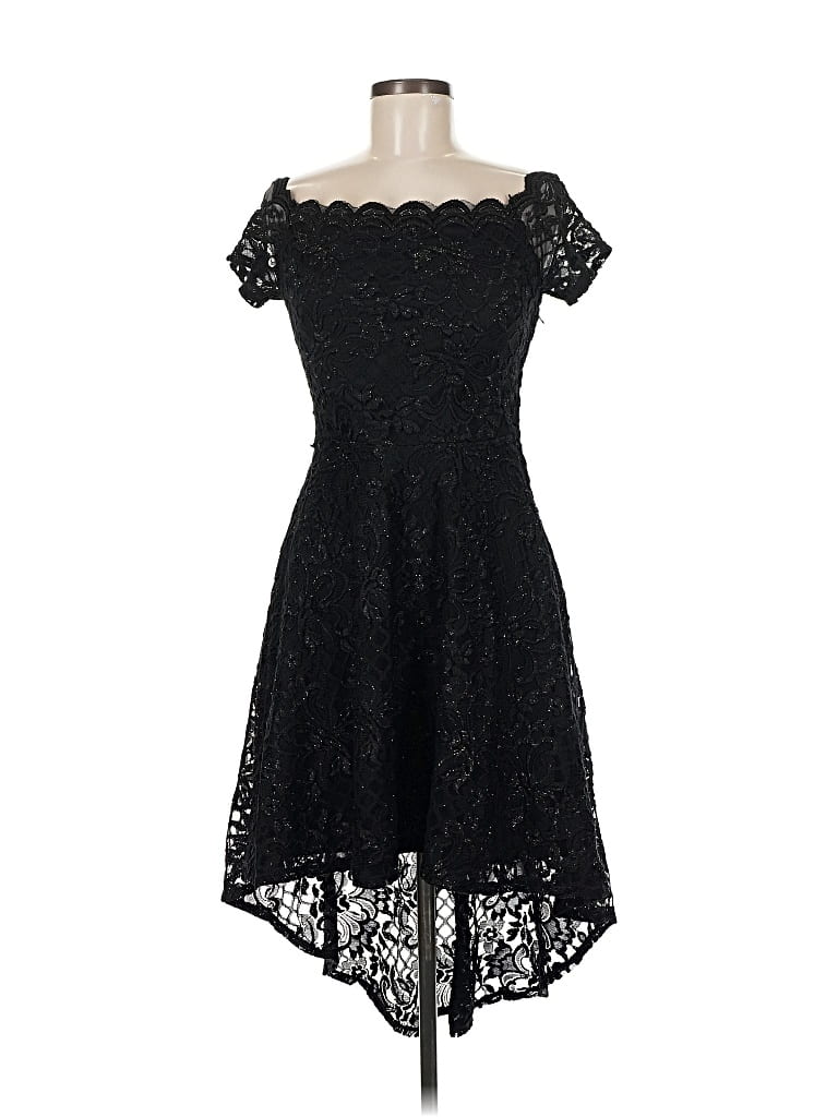 Pre-owned City Triangles Cocktail Dress In Black
