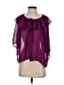 Collective Concepts 100% Polyester Purple Sleeveless Blouse Size XS - photo 1
