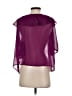 Collective Concepts 100% Polyester Purple Sleeveless Blouse Size XS - photo 2