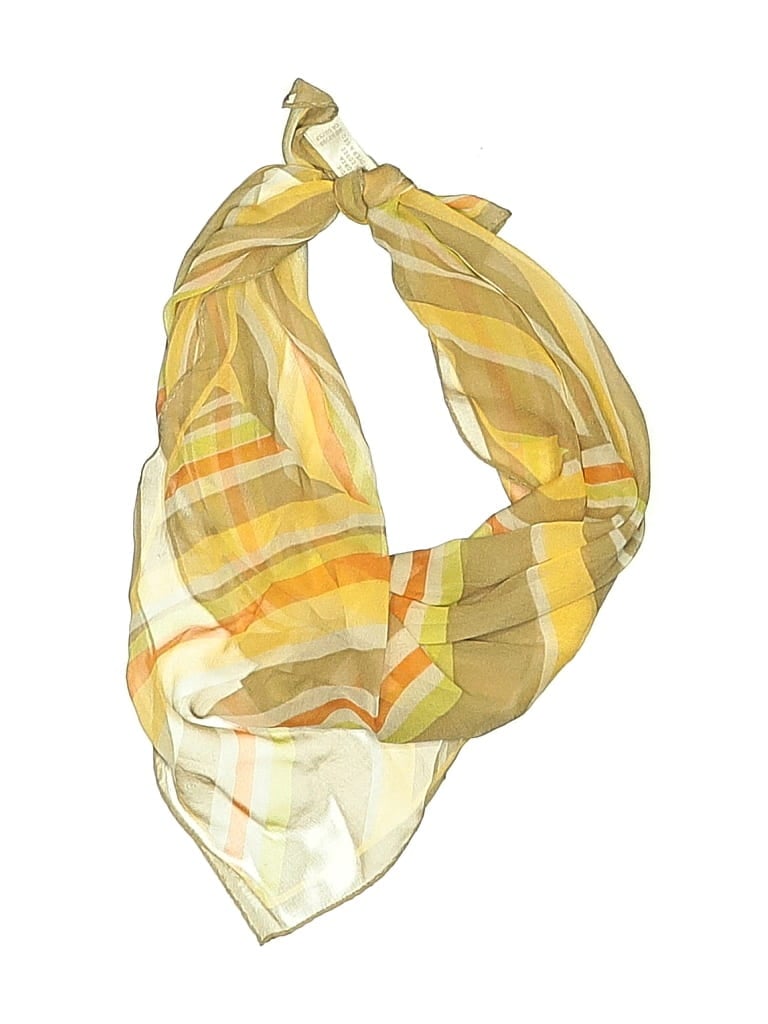 Click to view more detailed imagery on our partner's website Pre-owned Jones New York Scarf In Yellow