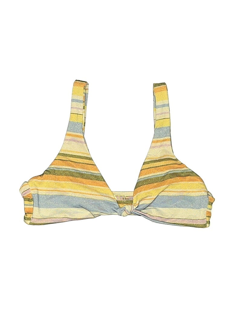 Skatie Swimsuit Top Yellow Swimwear In Multi